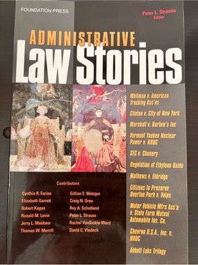 Administrative Law Stories Paperback Book - 📖